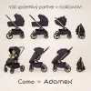 ADAMEX Kočík kombinovaný Como Satin Carbon