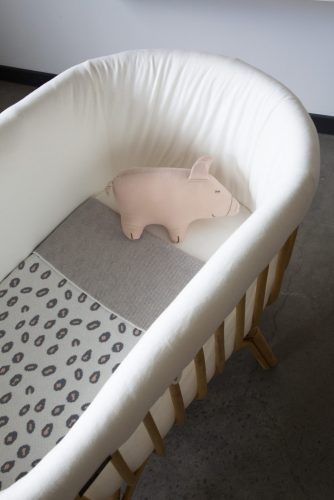 Childhome Rattan Nád Babaöböl Huzat - Törtfehér