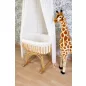   Childhome Rattan Babaöböl - 90x70x71 Cm + Matrac - 77x42x4 Cm - Huzat Törtfehér - Ringató lábbal