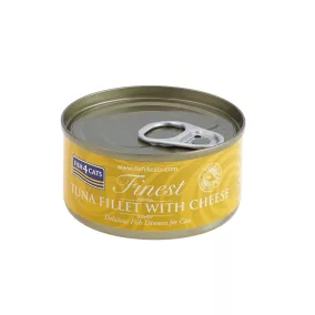 FISH4CATS Konzerva macskáknak Finest tonhal sajttal 70 g
