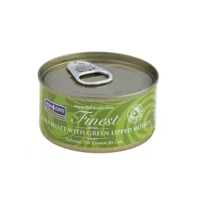 FISH4CATS Konzerva macskáknak Finest tonhal kagylóval 70 g