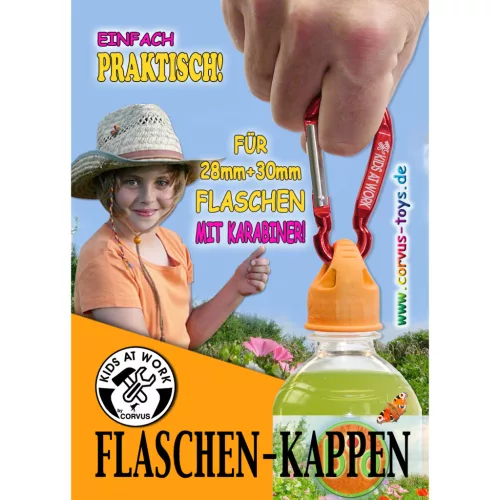 Djeco Karabineres palackkupakok - átm. 28 és 30 mm