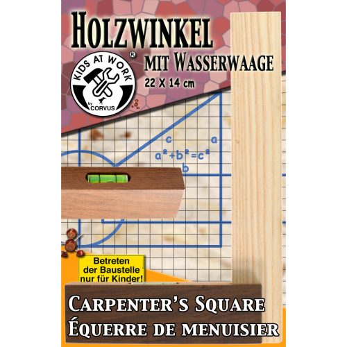 Djeco Favinkli vízmértékkel a talprészbe építve