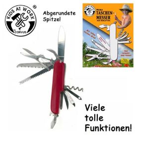 Djeco Multifunkciós zsebkés, kerekített pengeheggyel