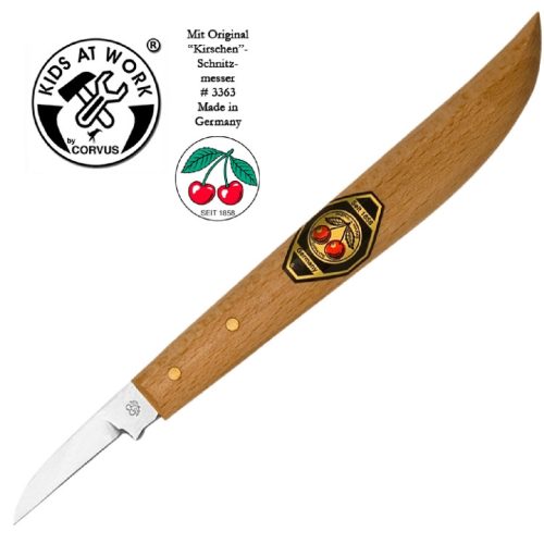 Djeco Fafaragó készlet, kés + A/6 méretű falap