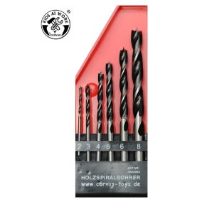 Djeco Fafúró készlet - 6 fúrószár 2-8 mm-ig