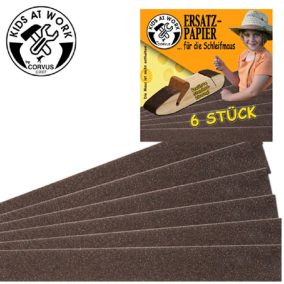 Djeco Csiszolópapír csiszolóegérhez, 6 db