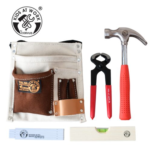 Djeco Öv készlet - 5 db-os szerszám készlet, szövet és bőr