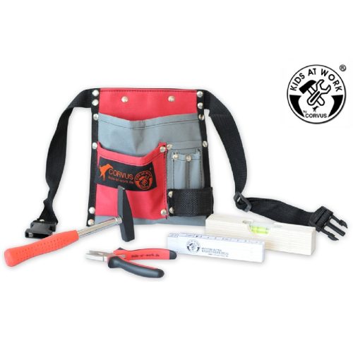 Djeco Öv készlet erős textil szerszámtáskával - 5 db-os szerszám készlet 01