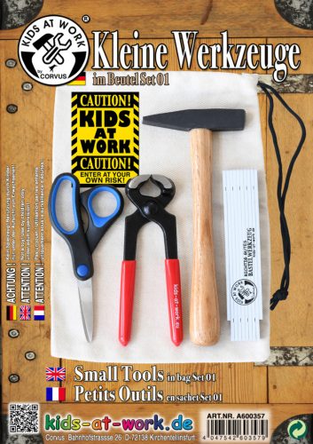 Djeco Szerszámkészlet pamuttáskában 01