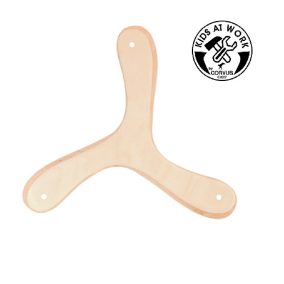 Djeco Bumeráng készítő, fa - 3 szárnyú