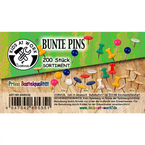 Djeco Rajzszögek, tűzők gyűjteménye