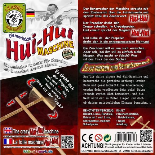 Djeco HUJ-HUJ masina készítő készlet