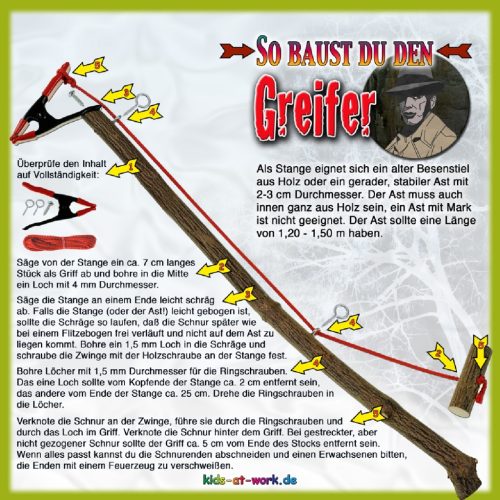 Djeco Kézhosszabító - távol-fogó csipesz készítő