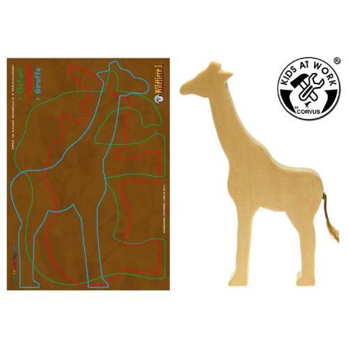 Djeco Fafaragás - vadállatok, 21 x 14,8 x 3 cm