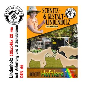 Djeco Fafaragás - háziállatok, 10 x 15 x 2 cm