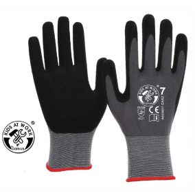 Djeco Munkakesztyű, kötött-mártott, méret 7