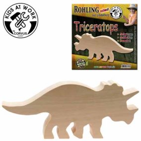 Djeco Fafaragás - Triceratops figura körbevágva