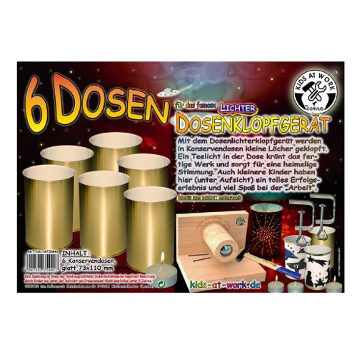 Djeco Konzervdoboz 6 lámpás készítéséhez 