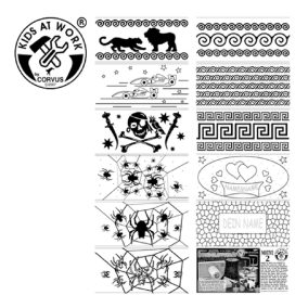 Djeco Konzervdoboz-lámpáshoz 5 mintasablon 02