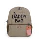 Childhome "Daddy Bag" Hátizsák - Vászon - Khaki