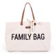 Childhome "Family Bag" Táska - Teddy - Fehér