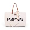 Childhome "Family Bag" Táska - Teddy - Fehér