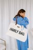 Childhome "Family Bag" Táska - Teddy - Fehér