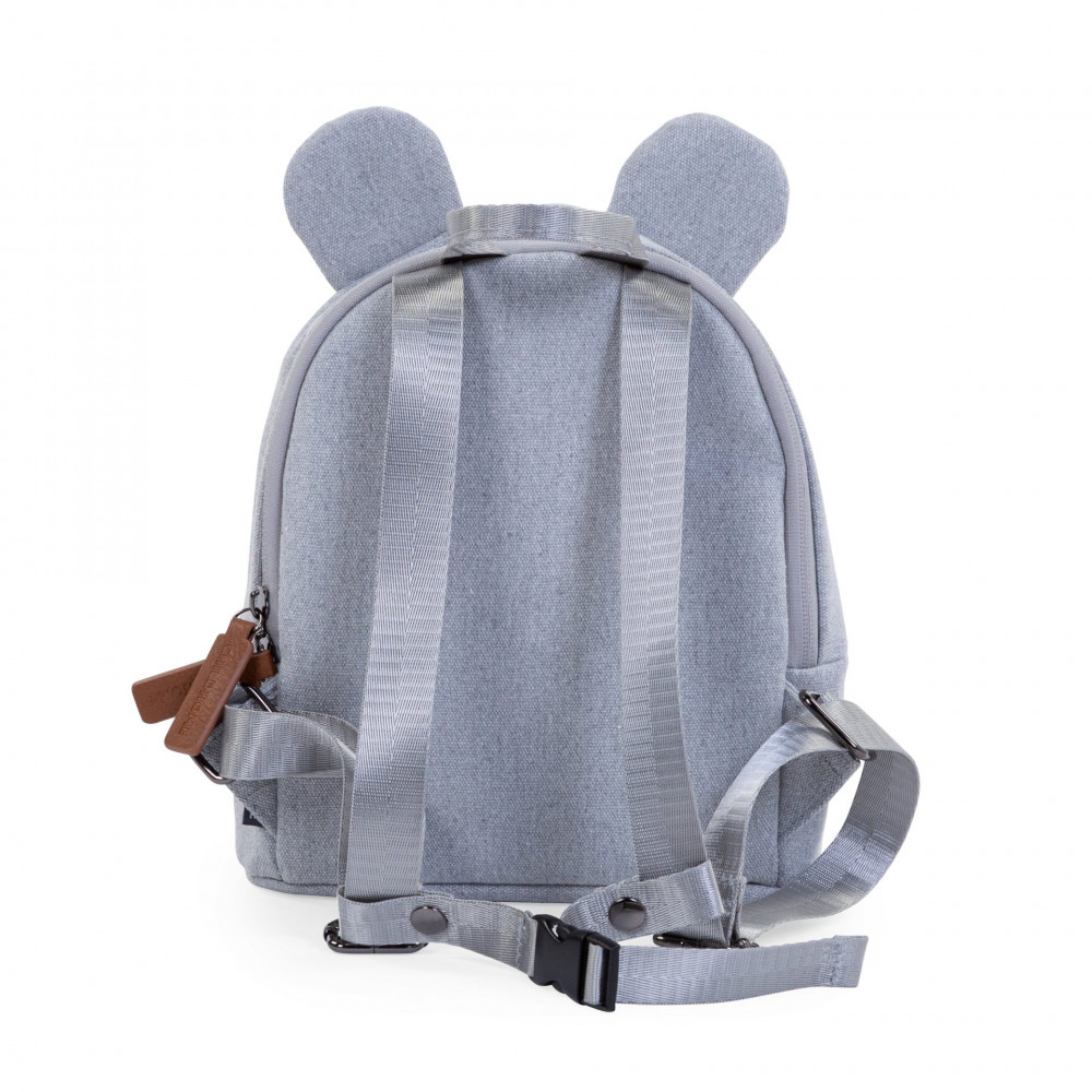 Childhome My First Bag Gyermek Hátizsák Vászon Szürke (CWKIDBCGA)