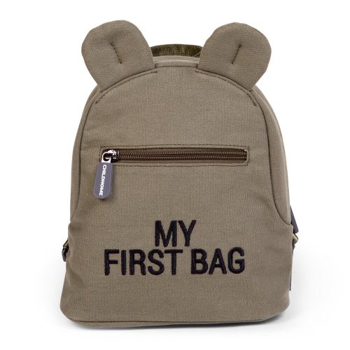 Childhome "My First Bag" Gyermek Hátizsák - Vászon - Khaki