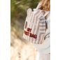 Childhome "My First Bag" Gyermek Hátizsák - terakotta csíkos