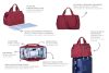 Childhome "Mommy Bag" Táska - Burgundy
