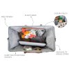 Childhome "Mommy Bag" Táska - Törtfehér/Szürke