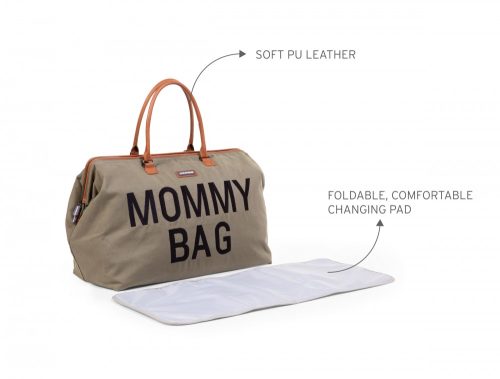 Childhome "Mommy Bag" Táska - Vászon - Khaki