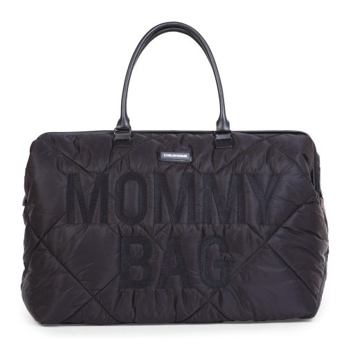 Childhome "Mommy Bag" Táska - Pufi - Fekete