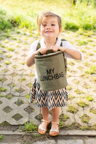 Childhome "My Lunchbag" Uzsonnás Táska - Vászon - Khaki