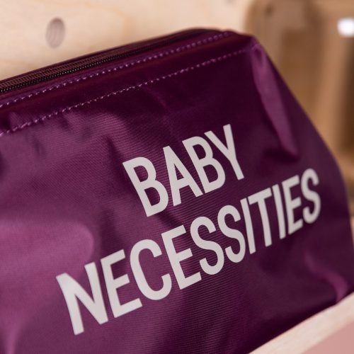 Childhome "Baby Necessities" Neszeszer - Padlizsán Szín-Kifutó termék!