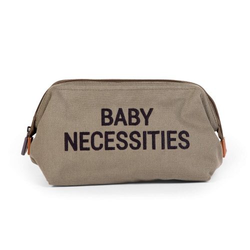 Childhome "Baby Necessities" Neszeszer - Vászon - Khaki