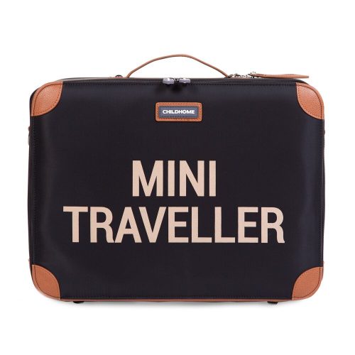 Childhome "Mini Traveller" Utazótáska - Fekete/Arany