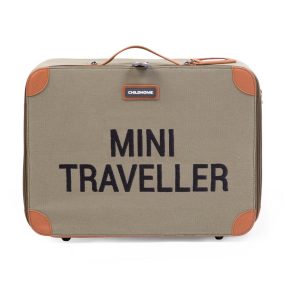   Childhome "Mini Traveller" Utazótáska - Vászon - Khaki