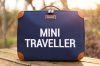 Childhome "Mini Traveller" Utazótáska - Sötétkék/Fehér