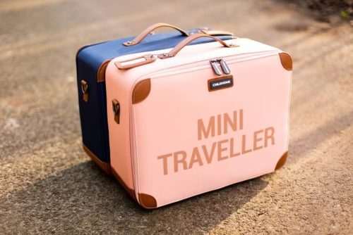 Childhome "Mini Traveller" Utazótáska - Pink/Réz