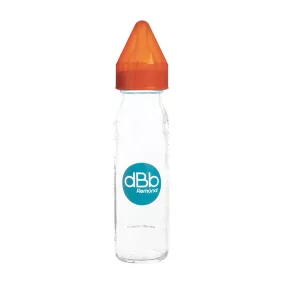 Dbb Üveg cumisüveg 240 ml, cumi 0-4 hónap, Orange