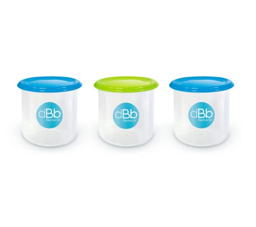 Dbb Ételtároló doboz szett fedéllel 3 db 300 ml