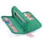 Tolltartó két rekesszel sok zsebbel - Virág - Fleur stationery kits