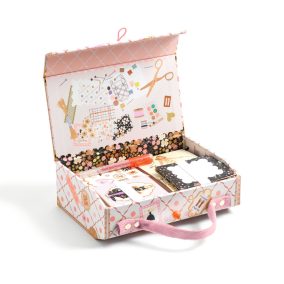   Djeco Irodaszeres bőrönd - Tina kisbőröndje - Tinou stationery case
