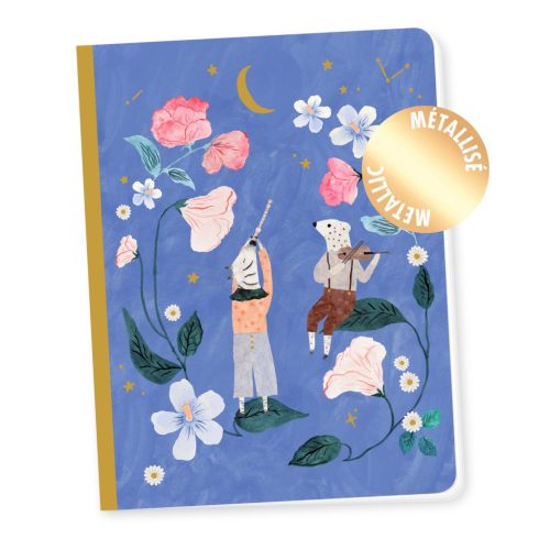 Djeco Jegyzetfüzet A/5 - Cecile Notebook