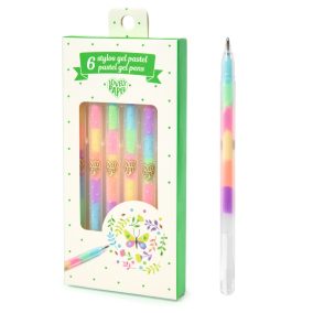   Djeco Zselés toll készlet - 6 pasztell színben - 6 pastel gel pens
