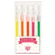 Djeco Viaszkréta-toll készlet 5 neon színben - 5 fluorescent wax crayons