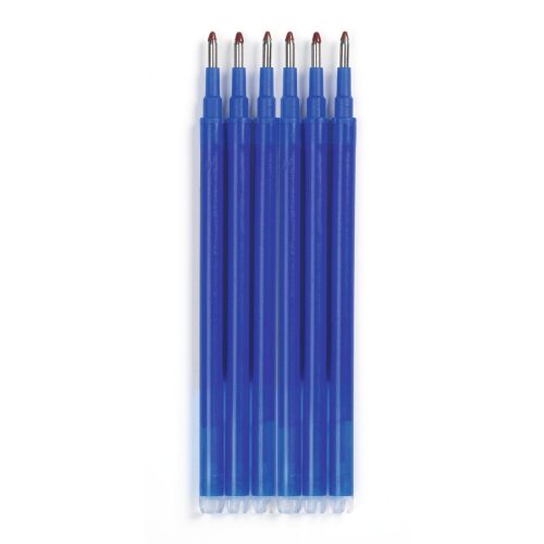 Djeco Tollbetét - Kék, 6 db-os - Set of 6 blue refills - medium point
